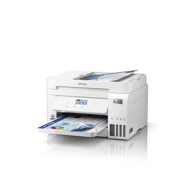 Epson EcoTank Impresora multifunción ET-4856 A4 con depósito de tinta, conexión Wi-Fi, Inyección de tinta, Impresión a color, 48