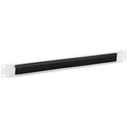 1U Blind Plate with Brush -
