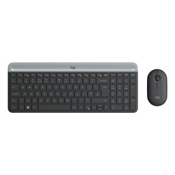 Slim Wrlss Kbd Mouse Combo MK470 ITA