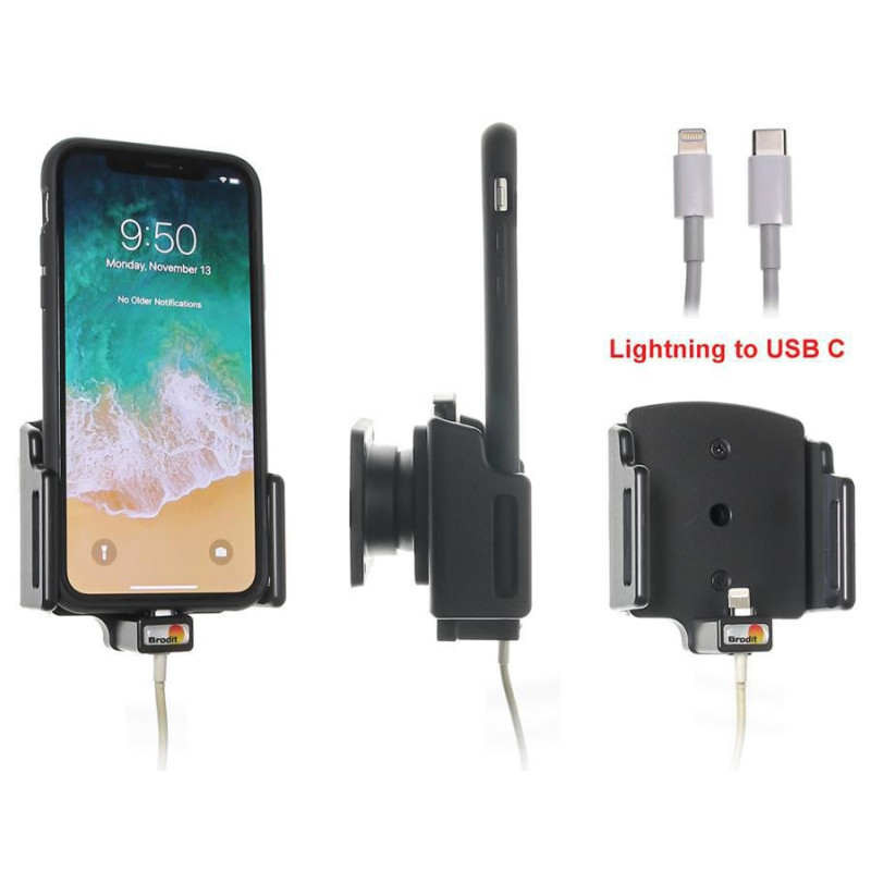 Holder for cable connection