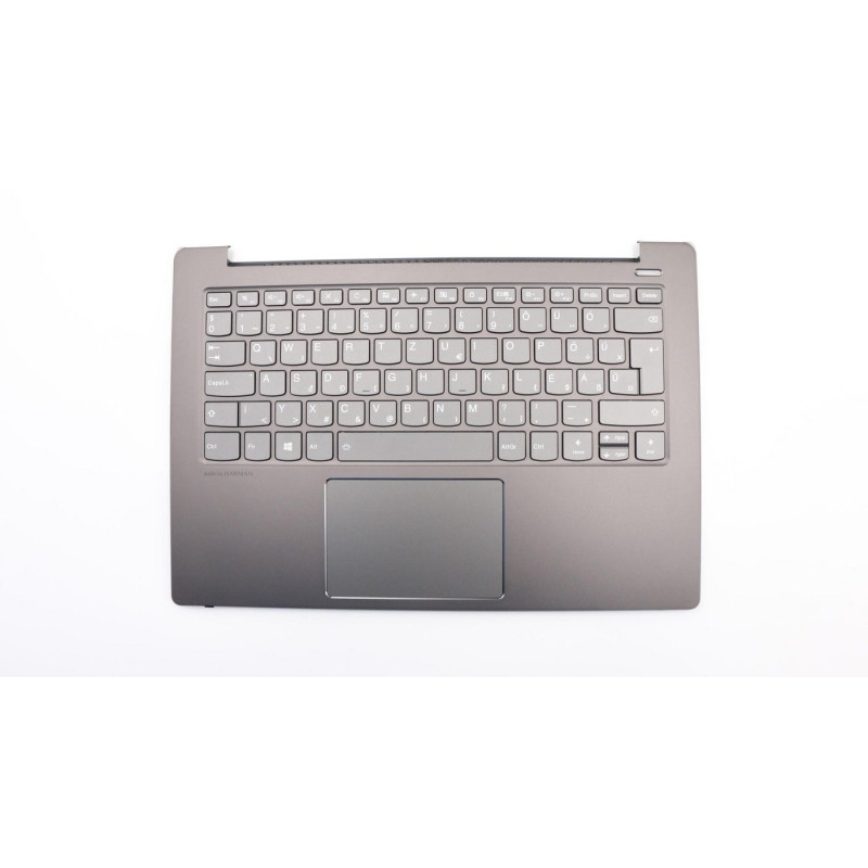 Upper case with keyboard for