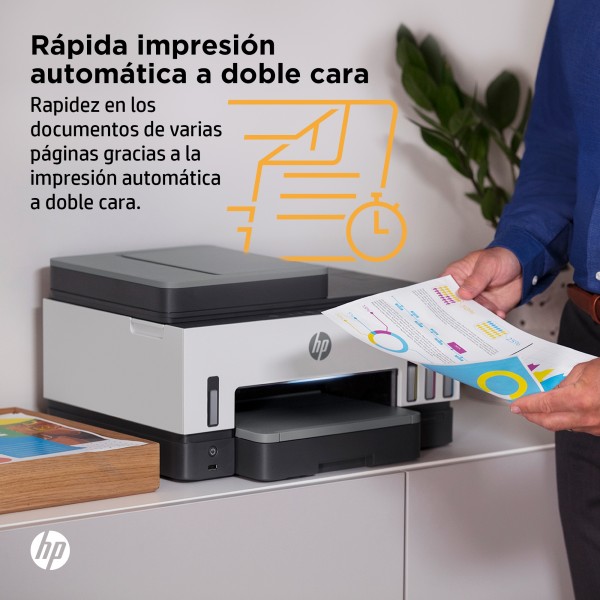 HP Smart Tank Impresora multifunción 7605, Inyección de tinta térmica, Impresión a color, 4800 x 1200 DPI, A4, Impresión directa