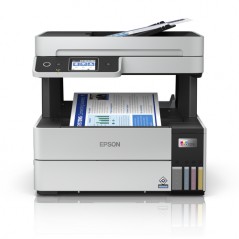 Epson EcoTank ET-5170, Inyección de tinta, Impresión a color, 4800 x 1200 DPI, A4, Impresión directa, Negro, Blanco