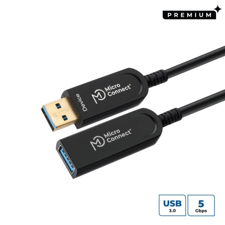 Premium Optic fiber USB 25m,