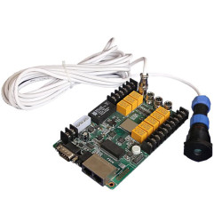 Light sensor for LED display