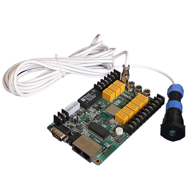 Light sensor for LED display
