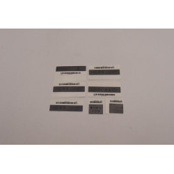 Storm Grey Replacement Label