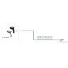 Cable, USB, Type C, PVCW,