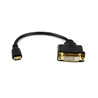 8in Mini HDMI Male to DVI Female Adapter