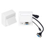 Wall box VGA, HDMI + 3,5mm