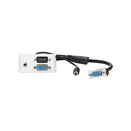 Outlet Panel HDMI + VGA + AUD