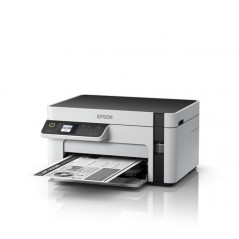 Epson EcoTank ET-M2120, Inyección de tinta, Impresión en blanco y negro, 1440 x 720 DPI, A4, Impresión directa, Negro, Blanco