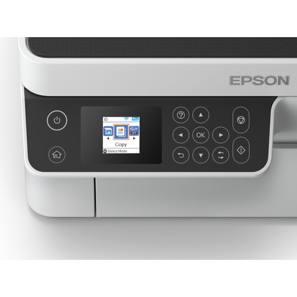 Epson EcoTank ET-M2120, Inyección de tinta, Impresión en blanco y negro, 1440 x 720 DPI, A4, Impresión directa, Negro, Blanco