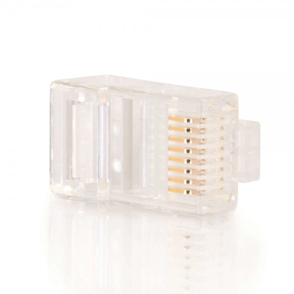 C2G 88123, RJ-45, Blanco, Plástico, Oro, 82 g, 50 pieza(s)