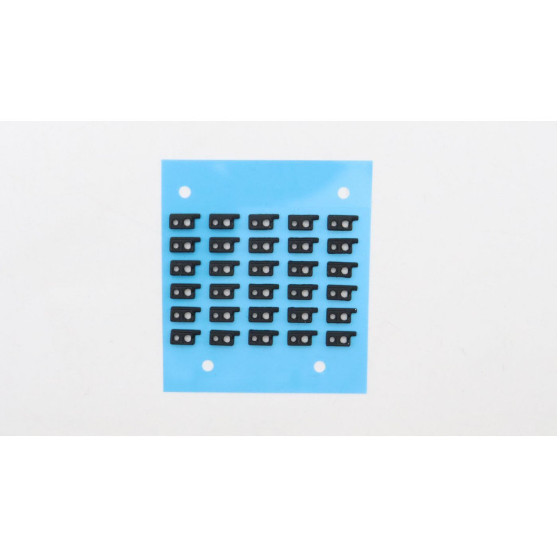 Rubber component for keyboard