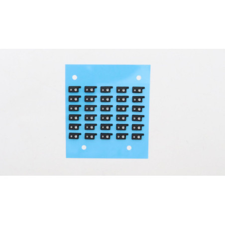 Rubber component for keyboard
