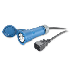 Pwr Cord 16A 230V C20 to IEC 309F