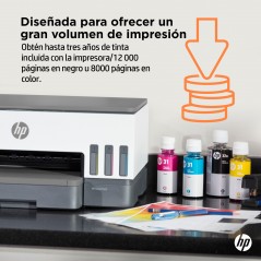 HP Smart Tank Impresora multifunción 7005, Inyección de tinta térmica, Impresión a color, 4800 x 1200 DPI, A4, Impresión directa