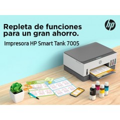 HP Smart Tank Impresora multifunción 7005, Inyección de tinta térmica, Impresión a color, 4800 x 1200 DPI, A4, Impresión directa