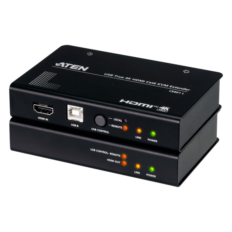 USB True 4K HDMI Cat 6 KVM