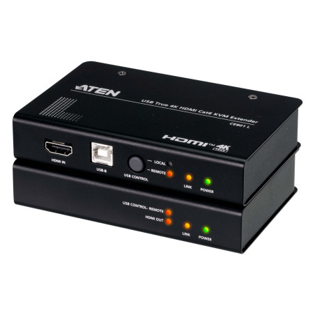 USB True 4K HDMI Cat 6 KVM