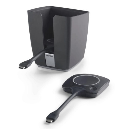 Tray 2 x USB-C buttons Black