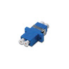 FO coupler, duplex, LC to LC,