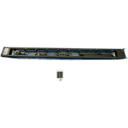 1U LCD front bezel assembly