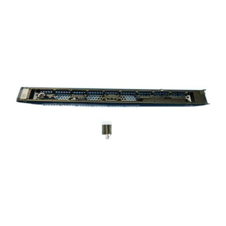 1U LCD front bezel assembly