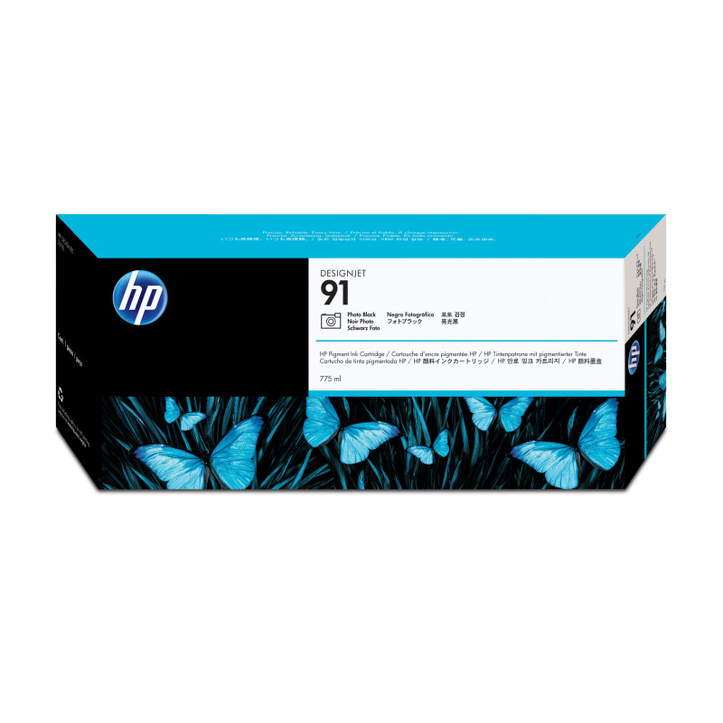 HP 91 Photo Black Ink Cart/Vivera Ink