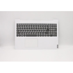 White upper case assembly for