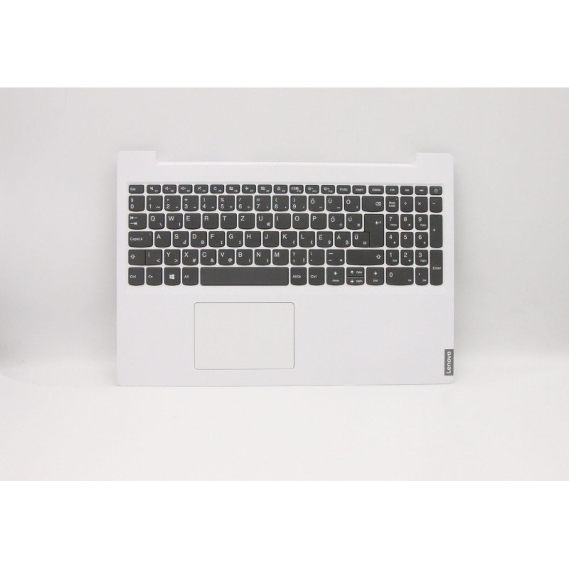 White upper case assembly for