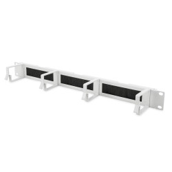 1U cable management panel