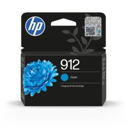 HP 912 Cartucho De Tinta Cian HP912 (3YL77AE) | APLIUM