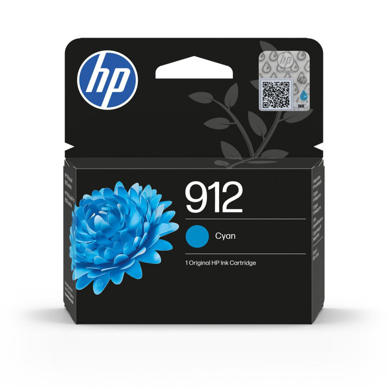 HP 912 Cartucho De Tinta Cian HP912 (3YL77AE) | APLIUM