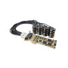 Scheda seriale 16 porte DB9 RS232 - PCIe