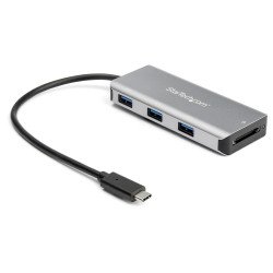 Hub USB-C a 3 porte e lettore schede SD