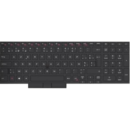 Belgian backlit keyboard for