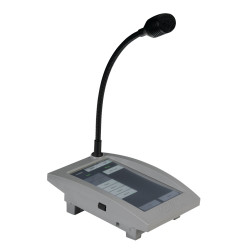 Touch-screen paging console