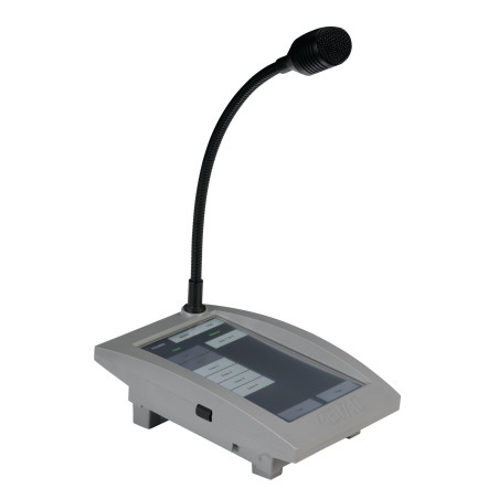 Touch-screen paging console