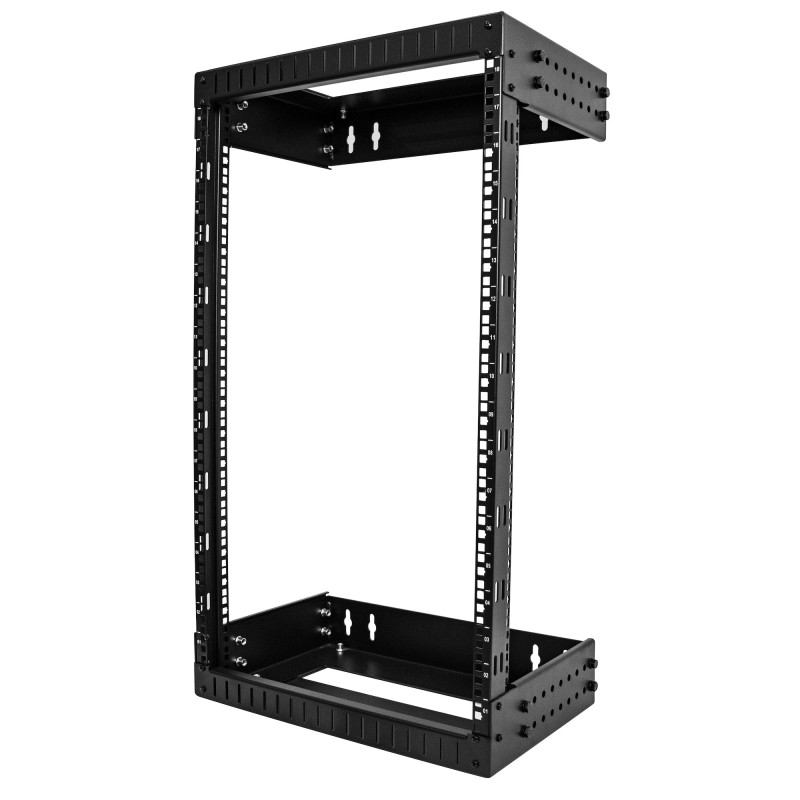18U Wall Mount Network Rack Adj 12-20in