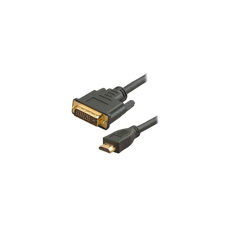 DVI-HDMI CABLE 8M WITH 3.5MM