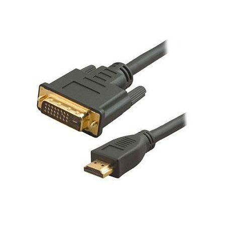 DVI-HDMI CABLE 8M WITH 3.5MM