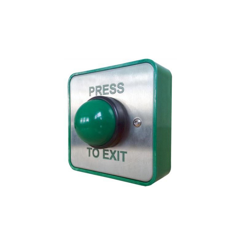 Green Dome Exit Button 01P/DR