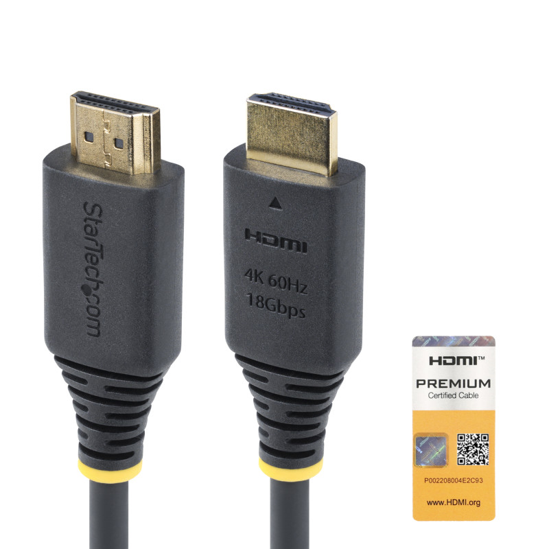 1.6ft Premium Certified HDMI Cable 4K60