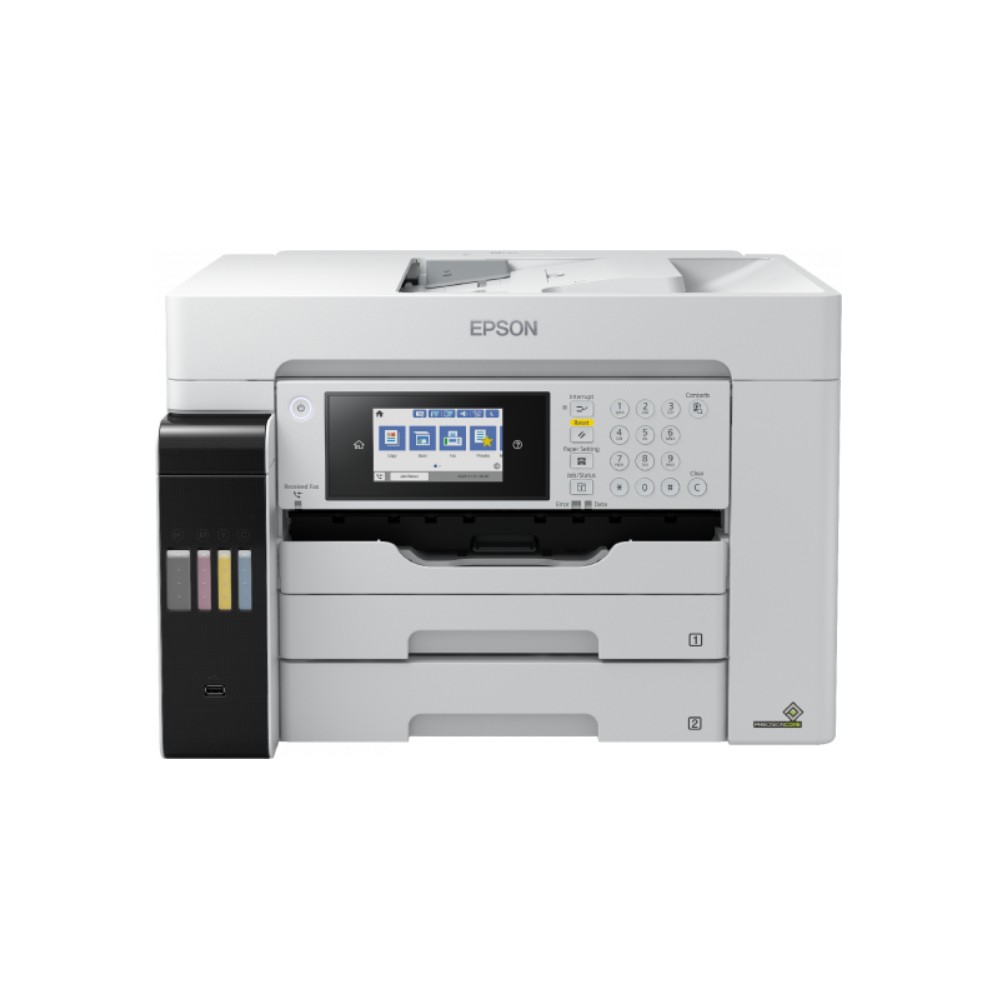 Epson EcoTank ET-16680, Inyección de tinta, Impresión a color, 4800 x 1200 DPI, A3, Impresión directa, Negro, Gris