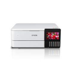 Epson EcoTank ET-8500, Inyección de tinta, Impresión a color, 5760 x 1440 DPI, A4, Impresión directa, Blanco