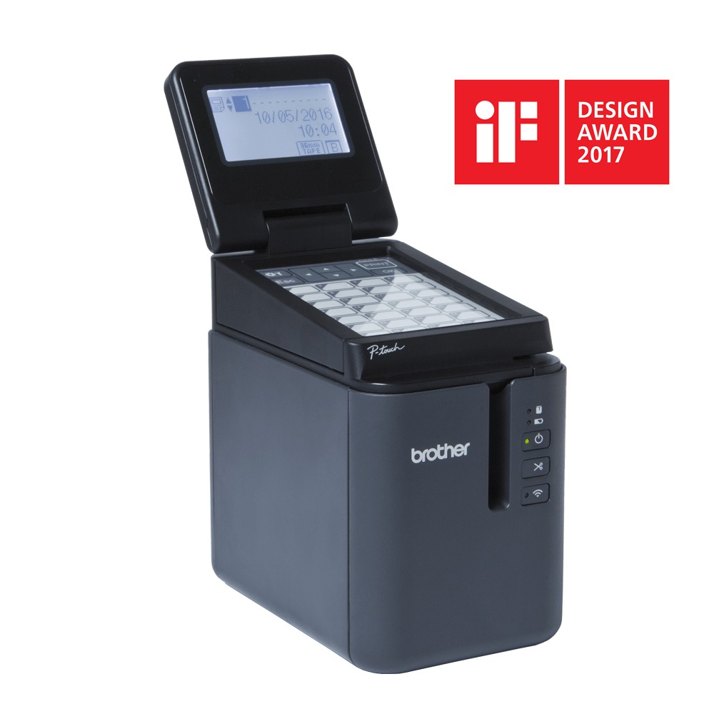 Brother PT-P950NW, TZe, Transferencia térmica, 360 x 360 DPI, 60 mm/s, Inalámbrico y alámbrico, Negro Brother PT-P950NW, TZe, Transferencia térmica, 360 x 360 DPI, 60 mm/s, Inalámbrico y alámbrico, Negro