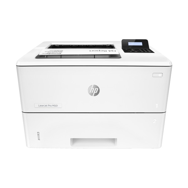 HP LaserJet Pro M501dn, Blanco y negro, Impresora para Empresas, Estampado, Impresión a dos caras, Laser, 4800 x 600 DPI, A4, 43