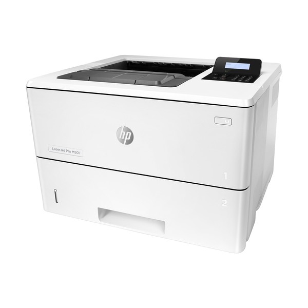 HP LaserJet Pro M501dn, Blanco y negro, Impresora para Empresas, Estampado, Impresión a dos caras, Laser, 4800 x 600 DPI, A4, 43